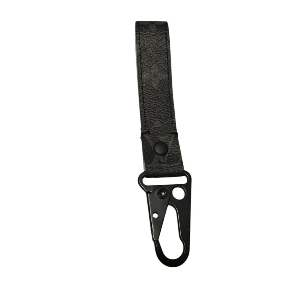 Louis Vuitton Gray and Black DIY Keychain